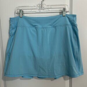 Lululemon Women’s Extra Long Blue Chill Pace Rival Skirt Size 12